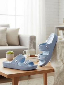 Lehar Women Soft and Comfortable Orthopedic Pain Relief Slides