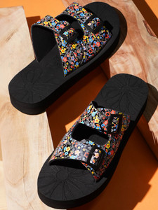 Rasambh Women Comfortable Stylish and Trending Colorful Printed Flip Flops Slides