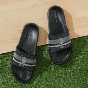 U.S. POLO ASSN. Men Black Slides - Image 6