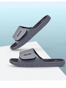 Bata Men Gray Slides - Image 4