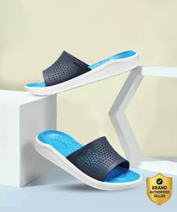 CROCS Literide Men Flip Flops (Navy, 7 UK) - Image 1