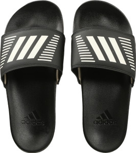 ADIDAS Unisex Black Slides - Image 6