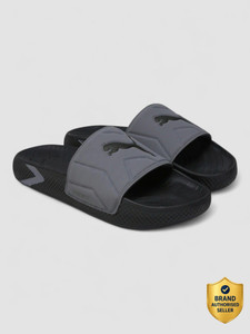 PUMA Men SoftridePro Leadpuff Black Flip Flops - Image 6