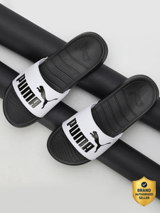PUMA Men Popcat 20 RES Slides Black - Image 6