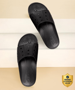 CROCS Unisex Baya II Slides Black - Image 6