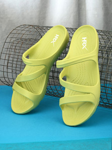 HRX by Hrithik Roshan Women Ultra-Lightweight & Flexible EVA Slip-On for All-Day Comfort Slides