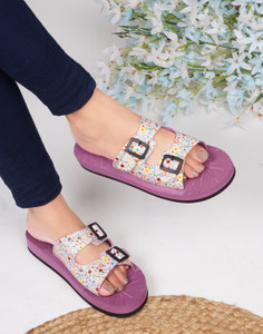 Rasambh Women Comfortable Stylish and Trending Colorful Printed Flip Flops sliders Slides