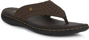 Bata Men Brown Slippers - Image 6