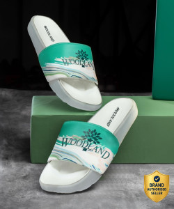 WOODLAND Men Comfortable Lightweight Cushioned Daily Use Slides
