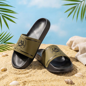 U.S. POLO ASSN. Men's Green Slides - Image 6