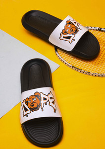Foot Print Men Slides