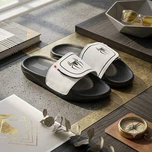 Foot Print Men Slides Black - Image 5