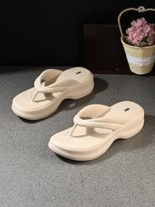 HRX by Hrithik Roshan Women Ultra-Lightweight & Flexible EVA Slip-On for All-Day Comfort Flip Flops