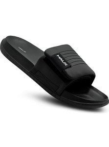 Haux Men Black Slides - Image 6