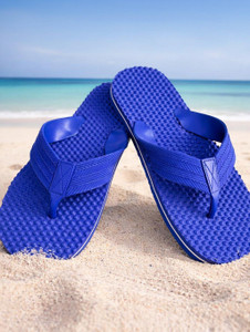 BreeZy Men Men's Comfort Flip Flops Soft Cushion Massager Lightweight Casual Slippers Flip Flops