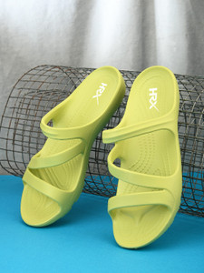 HRX by Hrithik Roshan Women Ultra-Lightweight & Flexible EVA Slip-On for All-Day Comfort Slides