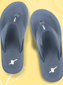 Sparx Men Gray Flip Flops - Image 6