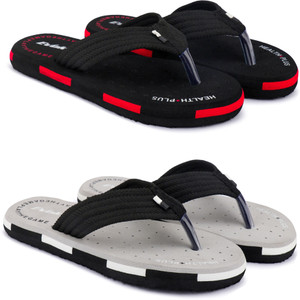 EVOK Men Flexi Step Ortho Comfort Anti Skid Slippers