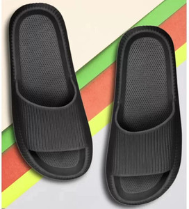 Monoction Men New Google Casual Comfort Trendy Stylish Slip-On Slipper Flip Flops for Men Slides