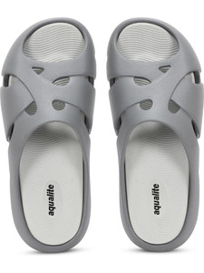 Aqualite Men Slides Gray - Image 6