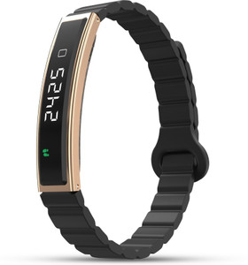 Pebble Arq Sleek Smart Bracelet | 24x7 Health Suite, Digital Display ,Magnetic Strap