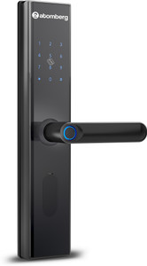 Atomberg SL1|6 Ways Unlocking |Fingerprint 5 SS Bolt | Free Installation Smart Door Lock