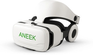 ANEEK 3D Virtual Reality Glasses with HD Lenses, 110° View with Aspherical Lens