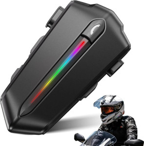 Edyell C5S Motorcycle Bluetooth Headsets, HD Calling and HiFi Music, Smart Headphones Smart Headphones