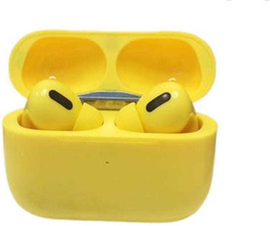 Payal Airpods Pro High Quality YELLOW Smart Headphones Price in