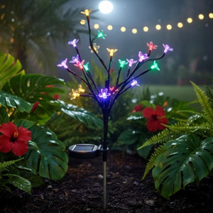 Homehop Solar Lights for Home Graden Waterproof LED Outdoor Lamp Decoration Lights Smart Bulb