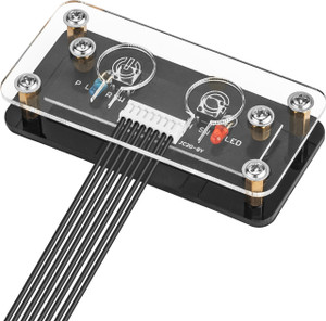 Cpu Switch Button HASTHIP Desktop Computer Power Button PC Switch External Power Switch ...