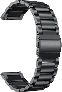 ACM Metal Watch Strap for Noise Colorfit Qube 2 Black - Image 6