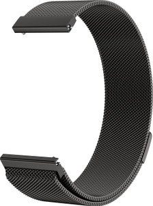 Ciberer 22 mm 22mm Premium Stainless Steel Metal Strap with Magnetic Milanese Loop Smart Watch Strap