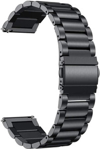 MOBRISTA 22MM Heavy Metal Chain Strap with Secure Lock Compatible with Watch 22 mm Metal Watch Strap