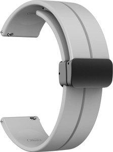 NEWMAN GRAY22MM 22 mm Silicone Watch Strap