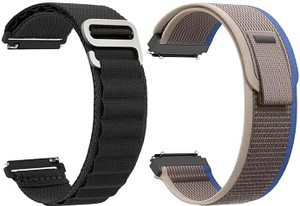 KHR 22MM Combo Smart Watch Strap Compatible for Noise ColorFit Pro 3/4/max,NoiseFit Endure,NAV, Evolve,Samsung Galaxy Watch 3 45mm, Huawei/GT 3/GT 2 46mm,Amazfit GTR 3 Pro Smart Watch Strap