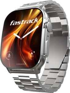 Fastrack Revoltt FS2Pro-1.96''|Super AMOLED Curved|Premium Glossy Metal|1000 Nits|Fashion Smartwatch