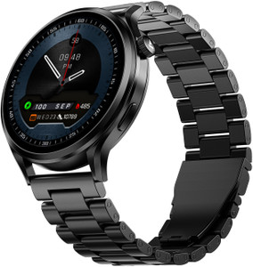 boAt Lunar Discovery Pro, 1.39'' HD Display, QR Tray, Emergency SOS, BT Calling Smartwatch