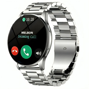 Melbon Steel Strap Heart Rate Monitoring Smartwatch - Image 6