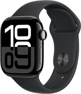 Apple Watch Series 10 GPS 42mm Jet Black Aluminium with Sport Band