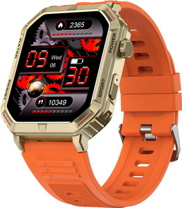 Fire-Boltt Commando 49.5mm (1.95) AMOLED Smart Watch, 123 sports modes, Bluetooth calling Smartwatch