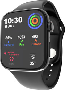 Boston Levin 1.83" Android4.4,Voice Control,TFT,BT5.3,Bluetooth Calling,Health Ecosystem Smartwatch