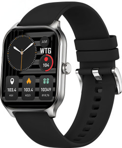 WTG 2.01" AMOLED Display BT Callig Featurs, Social Media Notification, Fitness Music Smartwatch