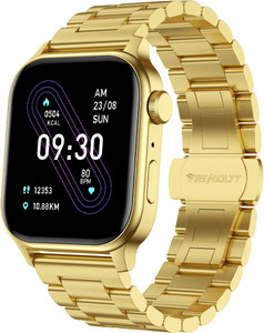 Fire-Boltt Rise Luxe Stainless Steel Luxury, 47mm (1.85) Display, Games, 120+ Sports Smartwatch