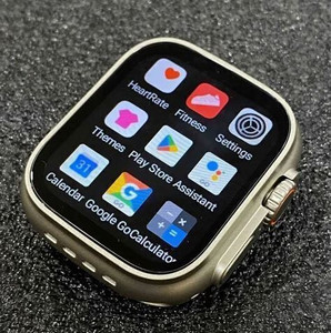 BOOMLY T800 black Ultra Edition smart watch with WiFi GPS T800 4G S8 Sim Card Smartwatch