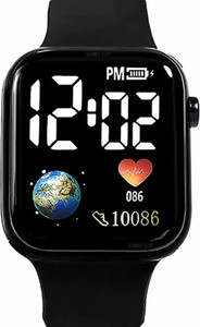 EDENSCOPE Teenagers LED Luxurious Fashion Silicone (Not Smart Watch) Digital Watch Smartwatch