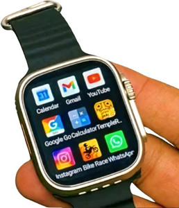 BOOMLY Android Smart Watch Men T800 with wireless charger Smartwatch