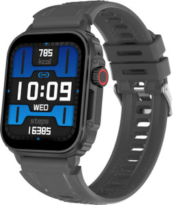 alt Hunk, 1.96", BT Calling, 200 Watchfaces,120 Sports modes, 500 nits, Rugged Metal Smartwatch