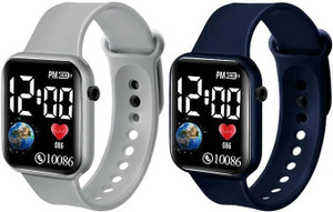 Tarido Teenagers LED Luxurious Fashion Silicone (Not Smart Watch) Digital Watch Smartwatch