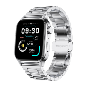 Fire-Boltt Rise Luxe 2026 Stainless Steel, 47mm (1.85) Display, Pro Games, 120+ Sports Smartwatch